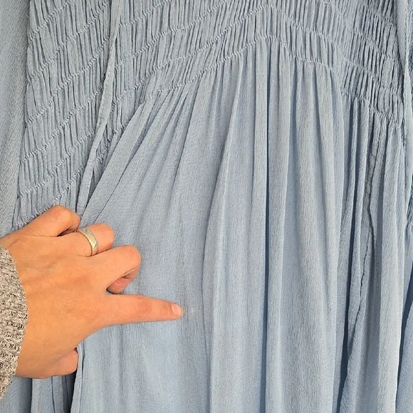 Free People Lini Smocked Dress Size XS - Picture 12 of 15